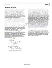 AD9222ABCPZRL7-50 Datasheet Page 21