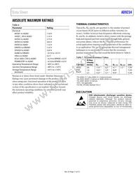 AD9234BCPZRL7-1000 Datasheet Page 11