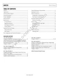 AD9239BCPZ-210 Datasheet Page 2