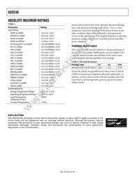 AD9246BCPZRL7-125 Datasheet Page 8