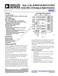AD9253BCPZRL7-125 Datasheet Cover