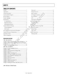 AD9272BSVZ-65 Datasheet Page 2