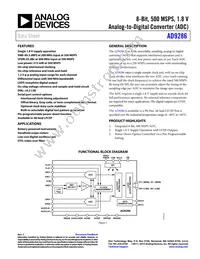 AD9286BCPZRL7-500 Datasheet Cover