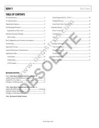 AD9411BSVZ-170 Datasheet Page 2