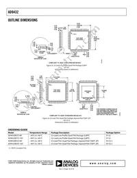 AD9432BSVZ-105 Datasheet Page 16