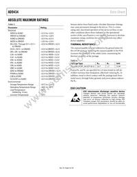 AD9434BCPZRL7-500 Datasheet Page 8