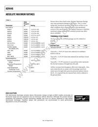 AD9446BSVZ-80 Datasheet Page 8