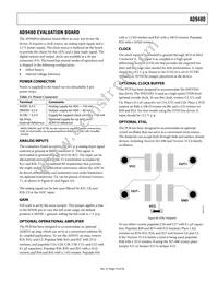 AD9480ASUZ-250 Datasheet Page 19