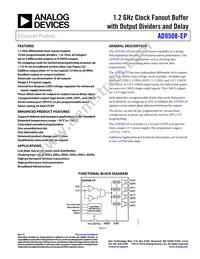 AD9508SCPZ-EP-R7 Datasheet Cover