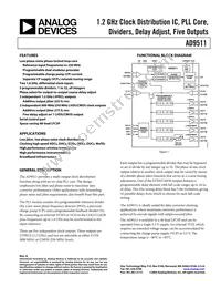 AD9511BCPZ Datasheet Cover