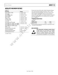 AD9517-0ABCPZ-RL7 Datasheet Page 17