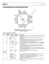 AD9517-1ABCPZ-RL7 Datasheet Page 18