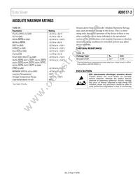 AD9517-2ABCPZ Datasheet Page 17