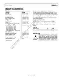 AD9520-4BCPZ-REEL7 Datasheet Page 17