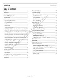 AD9520-5BCPZ-REEL7 Datasheet Page 2