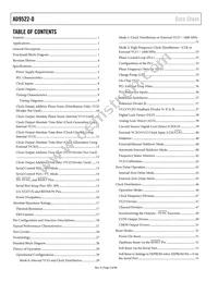 AD9522-0BCPZ-REEL7 Datasheet Page 2
