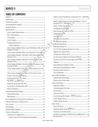 AD9522-3BCPZ-REEL7 Datasheet Page 2