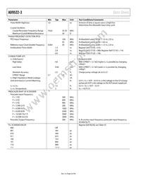 AD9522-3BCPZ-REEL7 Datasheet Page 6