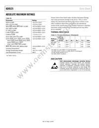 AD9525BCPZ-REEL7 Datasheet Page 12