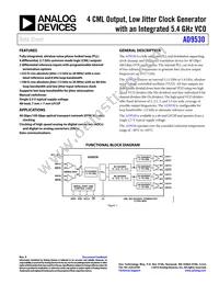 AD9530BCPZ-REEL7 Datasheet Cover
