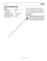 AD9531BCPZ Datasheet Page 21