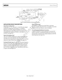 AD9540BCPZ Datasheet Page 18