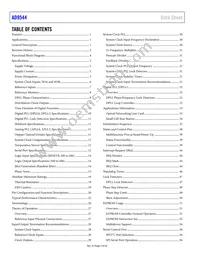 AD9544BCPZ-REEL7 Datasheet Page 2