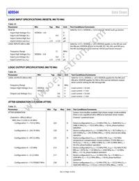 AD9544BCPZ-REEL7 Datasheet Page 14