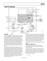AD9549ABCPZ-REEL7 Datasheet Page 17