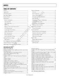 AD9553BCPZ-REEL7 Datasheet Page 2