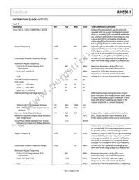 AD9554-1BCPZ Datasheet Page 9