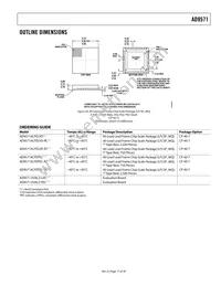 AD9571ACPZPEC-R7 Datasheet Page 17