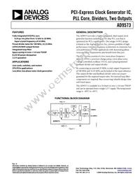 AD9573ARUZ Datasheet Cover