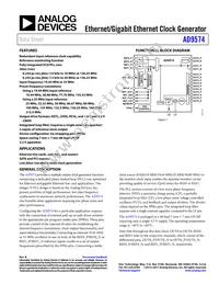 AD9574BCPZ Datasheet Cover