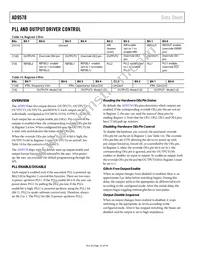 AD9578BCPZ-REEL7 Datasheet Page 22