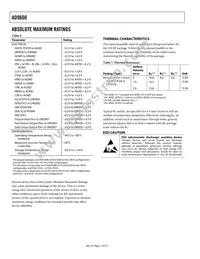 AD9600ABCPZ-150 Datasheet Page 12