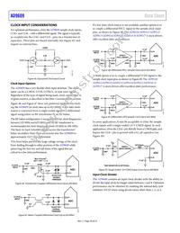 AD9609BCPZ-65 Datasheet Page 20