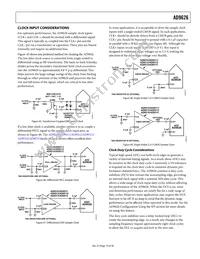 AD9626BCPZRL7-250 Datasheet Page 19