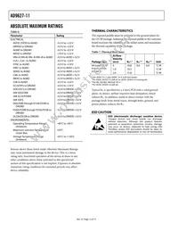 AD9627ABCPZ11-105 Datasheet Page 12