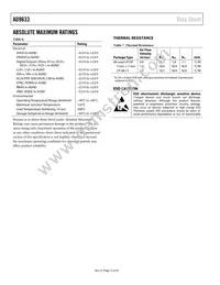 AD9633BCPZRL7-125 Datasheet Page 12