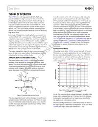 AD9645BCPZRL7-125 Datasheet Page 19