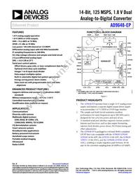 AD9648TCPZ-125-EP Cover