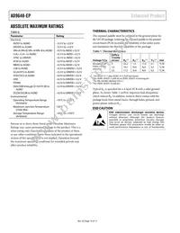 AD9648TCPZ-125-EP Datasheet Page 10