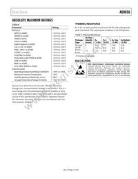 AD9656BCPZRL7-125 Datasheet Page 11
