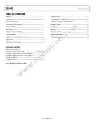 AD9665ACPZ-REEL Datasheet Page 2