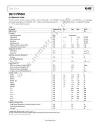 AD9691BCPZ-1250 Datasheet Page 3