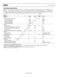 AD9694BCPZRL7-500 Datasheet Page 10