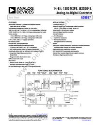 AD9697BCPZRL7-1300 Datasheet Cover