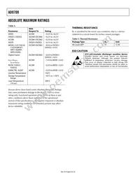 AD9709ASTZRL Datasheet Page 6
