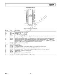 AD9754ARZRL Datasheet Page 5
